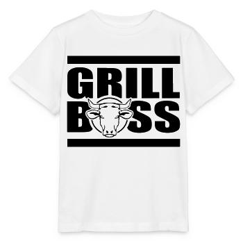 grill - Stanley/Stella MINI CREATOR Kids’ T-Shirt - white - Front - Maike (125cm)