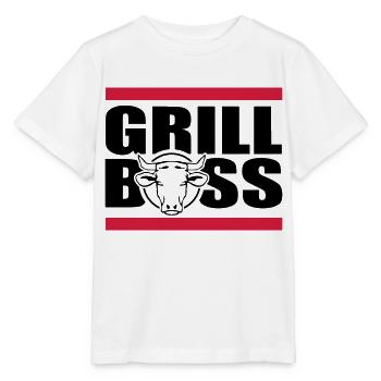 grill - Stanley/Stella MINI CREATOR Kids’ T-Shirt - white - Front - Maike (125cm)