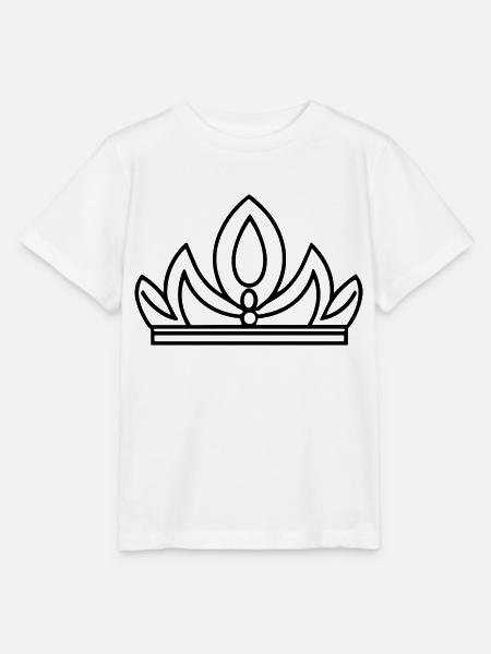Diadem - Stanley/Stella Kinder T-Shirt MINI CREATOR - Weiß