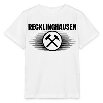 Recklinghausen Glueck auf Bergbau - Stanley/Stella Kinder T-Shirt MINI CREATOR  - Weiß - Vorne - Maike (125cm)