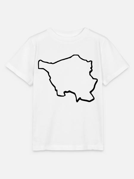 Saarland - Stanley/Stella Kinder T-Shirt MINI CREATOR - Weiß