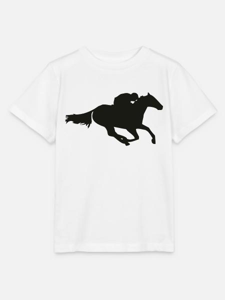rennpferd - Stanley/Stella Kinder T-Shirt MINI CREATOR - Weiß