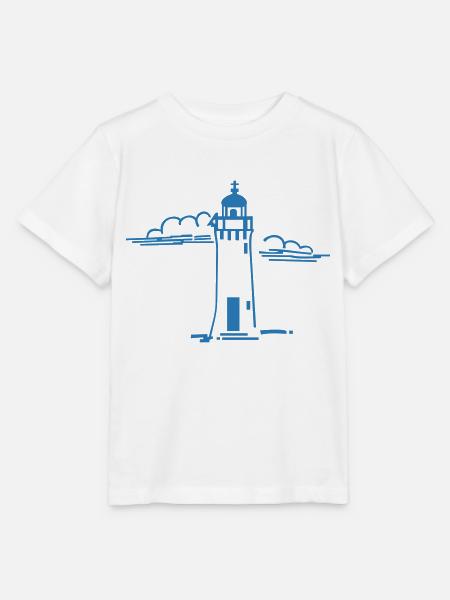Lighthouse - Stanley/Stella Kinder T-Shirt MINI CREATOR  - Weiß