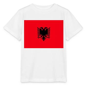 albania - Stanley/Stella MINI CREATOR Kids’ T-Shirt - white - Front - Maike (125cm)