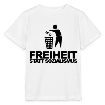 Freiheit statt Sozialismus - Stanley/Stella Kinder T-Shirt MINI CREATOR  - Weiß - Vorne - Maike (125cm)