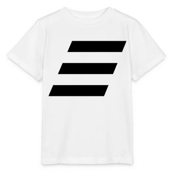 Slanted stack - Stanley/Stella MINI CREATOR Kids’ T-Shirt - white - Front - Maike (125cm)