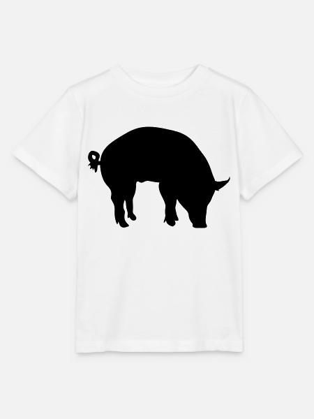 pig - Stanley/Stella Kinder T-Shirt MINI CREATOR - Weiß