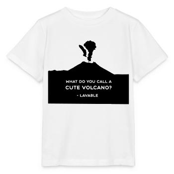 Amour de volcan - T-shirt bio MINI CREATOR Stanley/Stella Enfant - blanc - Devant - Maike (125cm)