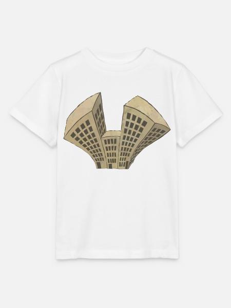 Earthquake - Stanley/Stella Kinder T-Shirt MINI CREATOR  - Weiß