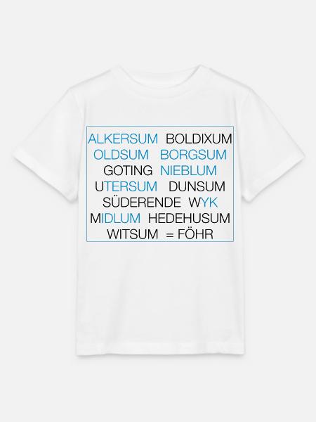 Föhr - Stanley/Stella Kinder T-Shirt MINI CREATOR - Weiß