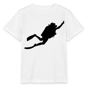 diver - Stanley/Stella MINI CREATOR Kids’ T-Shirt - white - Front - Maike (125cm)