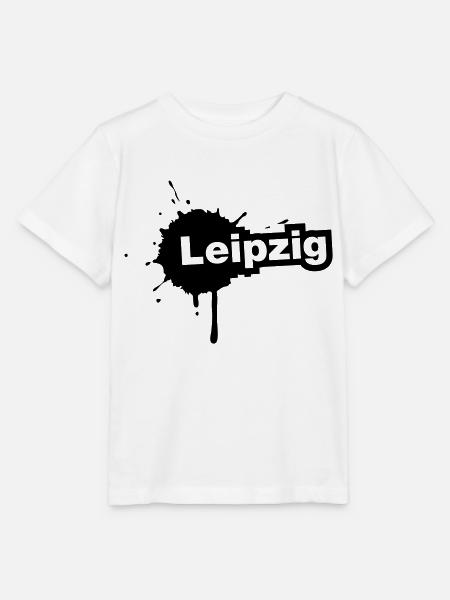 Leipzig Splatter - Stanley/Stella Kinder T-Shirt MINI CREATOR - Weiß