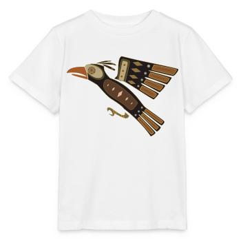Raven-scale - Stanley/Stella MINI CREATOR Kids’ T-Shirt - white - Front - Maike (125cm)