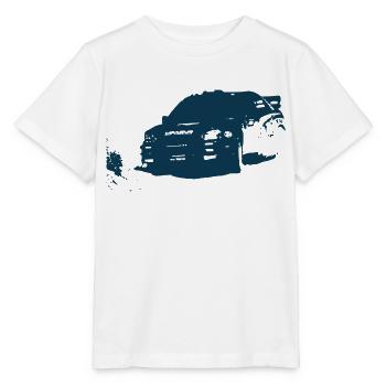 Rallye raid - Auto (B2) - T-shirt bio MINI CREATOR Stanley/Stella Enfant - blanc - Devant - Maike (125cm)