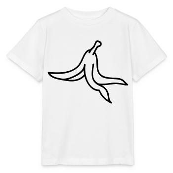 Banana Peel - Stanley/Stella MINI CREATOR Kids’ T-Shirt - white - Front - Maike (125cm)