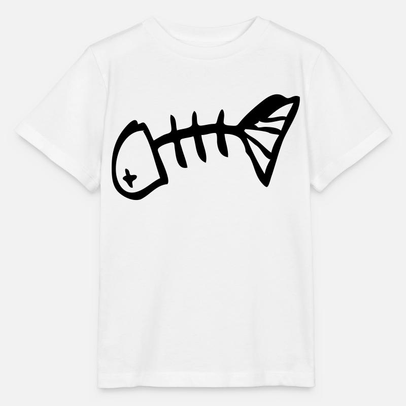 Fischgrätmuster - Stanley/Stella Kinder T-Shirt MINI CREATOR  - Weiß