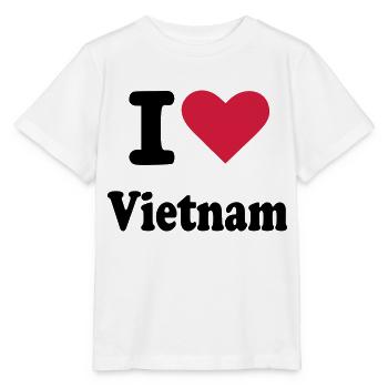 Vietnam - Stanley/Stella Kinder T-Shirt MINI CREATOR  - Weiß - Vorne - Maike (125cm)