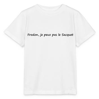 Frodon - T-shirt bio MINI CREATOR Stanley/Stella Enfant - blanc - Devant - Maike (125cm)