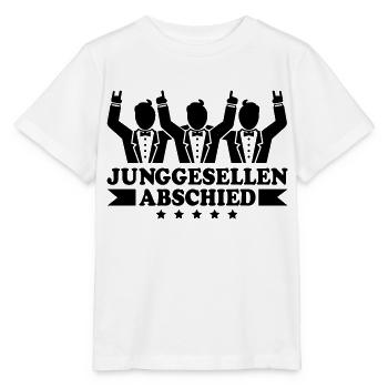 junggesellenabschied_f1 - Stanley/Stella MINI CREATOR Kids’ T-Shirt - white - Front - Maike (125cm)