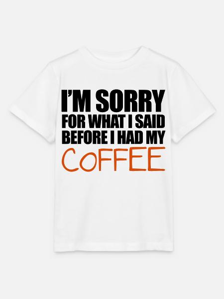 Coffee - Stanley/Stella Kinder T-Shirt MINI CREATOR - Weiß