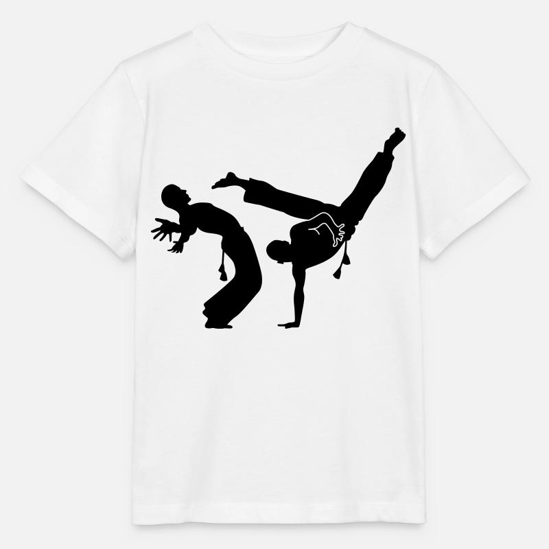 capoeira - T-shirt bio MINI CREATOR Stanley/Stella Enfant - blanc