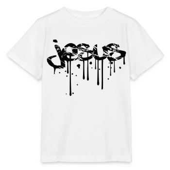 bébé, nourrisson couche hochet sucette cloué mort - T-shirt bio MINI CREATOR Stanley/Stella Enfant - blanc - Devant - Maike (125cm)