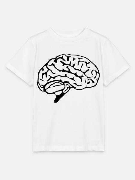 brain design - Stanley/Stella Kinder T-Shirt MINI CREATOR - Weiß
