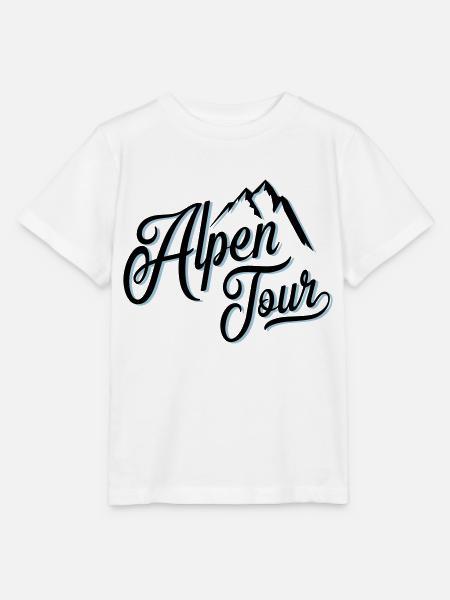 alpen tour - Stanley/Stella Kinder T-Shirt MINI CREATOR - Weiß
