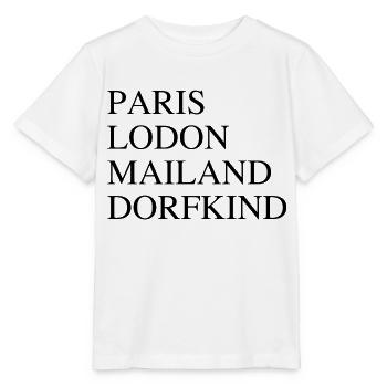 Enfant du village - T-shirt bio MINI CREATOR Stanley/Stella Enfant - blanc - Devant - Maike (125cm)