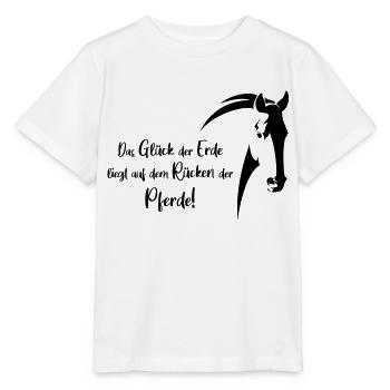 das glueck der erde - Stanley/Stella Kinder T-Shirt MINI CREATOR  - Weiß - Vorne - Maike (125cm)