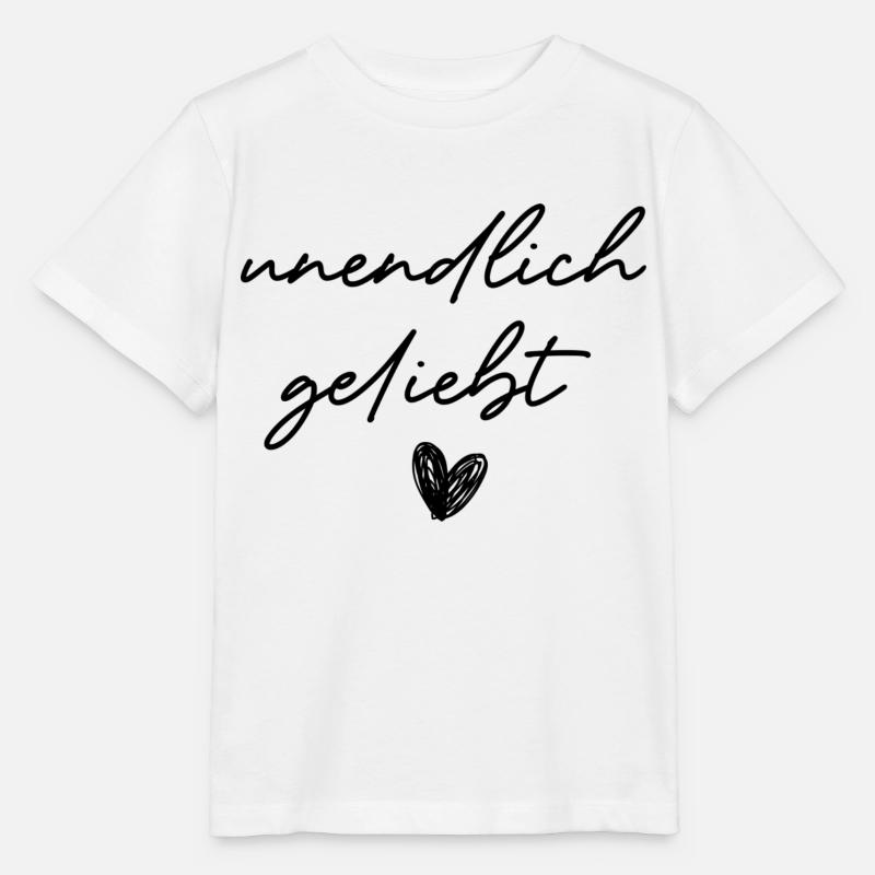 unendlich geliebt - Stanley/Stella Kinder T-Shirt MINI CREATOR  - Weiß
