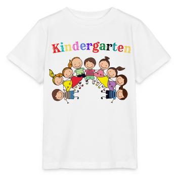 Kindergarten Kind Kita Kindergartenkind Geschenk - Stanley/Stella Kinder T-Shirt MINI CREATOR  - Weiß - Vorne - Maike (125cm)
