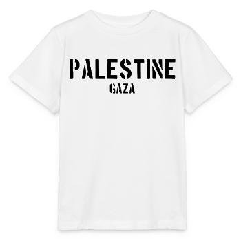 Gaza - Palestine - Ramala - Palestina palestinian - T-shirt bio MINI CREATOR Stanley/Stella Enfant - blanc - Devant - Maike (125cm)