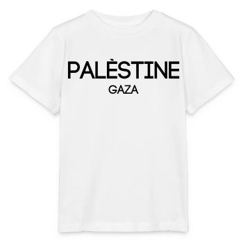 Palestine - Gaza - Arabia - palestinian Palestina - T-shirt bio MINI CREATOR Stanley/Stella Enfant - blanc - Devant - Maike (125cm)
