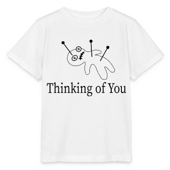 Thinking of you Voodoo - Stanley/Stella MINI CREATOR Kids’ T-Shirt - white - Front - Maike (125cm)