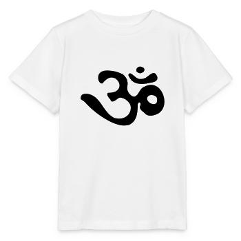 OM - AUM - Stanley/Stella Kinder T-Shirt MINI CREATOR  - Weiß - Vorne - Maike (125cm)