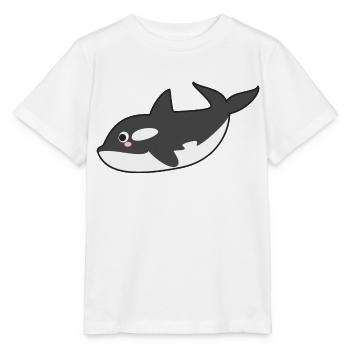 Killer whale - Stanley/Stella MINI CREATOR Kids’ T-Shirt - white - Front - Maike (125cm)
