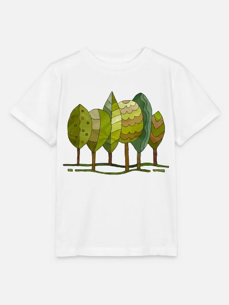 Baum - Stanley/Stella Kinder T-Shirt MINI CREATOR - Weiß