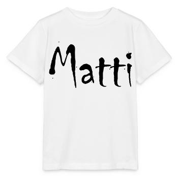 matti - Stanley/Stella Kinder T-Shirt MINI CREATOR  - Weiß - Vorne - Maike (125cm)