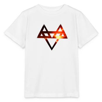 Logo Neffex Logo 3D Rouge - T-shirt bio MINI CREATOR Stanley/Stella Enfant - blanc - Devant - Maike (125cm)