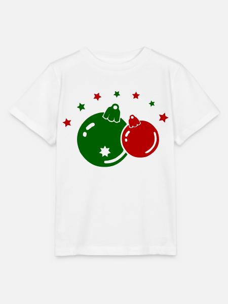 weihnachtskugeln - Stanley/Stella Kinder T-Shirt MINI CREATOR - Weiß
