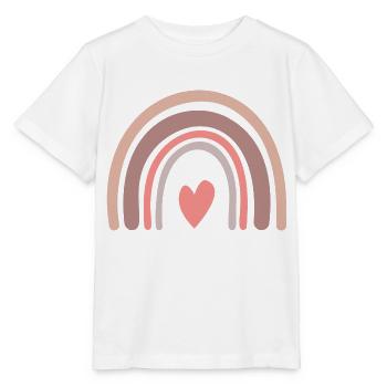 Arc-en-ciel - T-shirt bio MINI CREATOR Stanley/Stella Enfant - blanc - Devant - Maike (125cm)