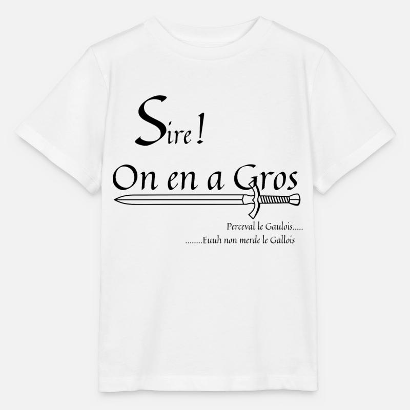 On en a gros - T-shirt bio MINI CREATOR Stanley/Stella Enfant - blanc