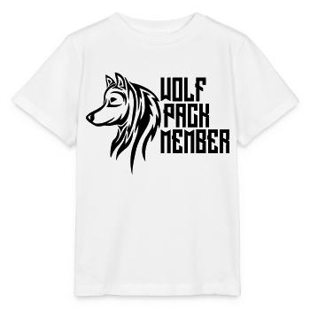 Wolf Pack Members - Stanley/Stella MINI CREATOR Kids’ T-Shirt - white - Front - Maike (125cm)
