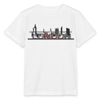 Londres - T-shirt bio MINI CREATOR Stanley/Stella Enfant - blanc - Devant - Maike (125cm)