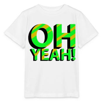 OH YEAH! - Stanley/Stella Kinder T-Shirt MINI CREATOR  - Weiß - Vorne - Maike (125cm)