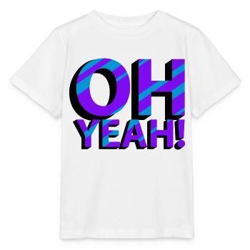 OH YEAH! - Stanley/Stella Kinder T-Shirt MINI CREATOR  - Weiß - Vorne - Maike (125cm)