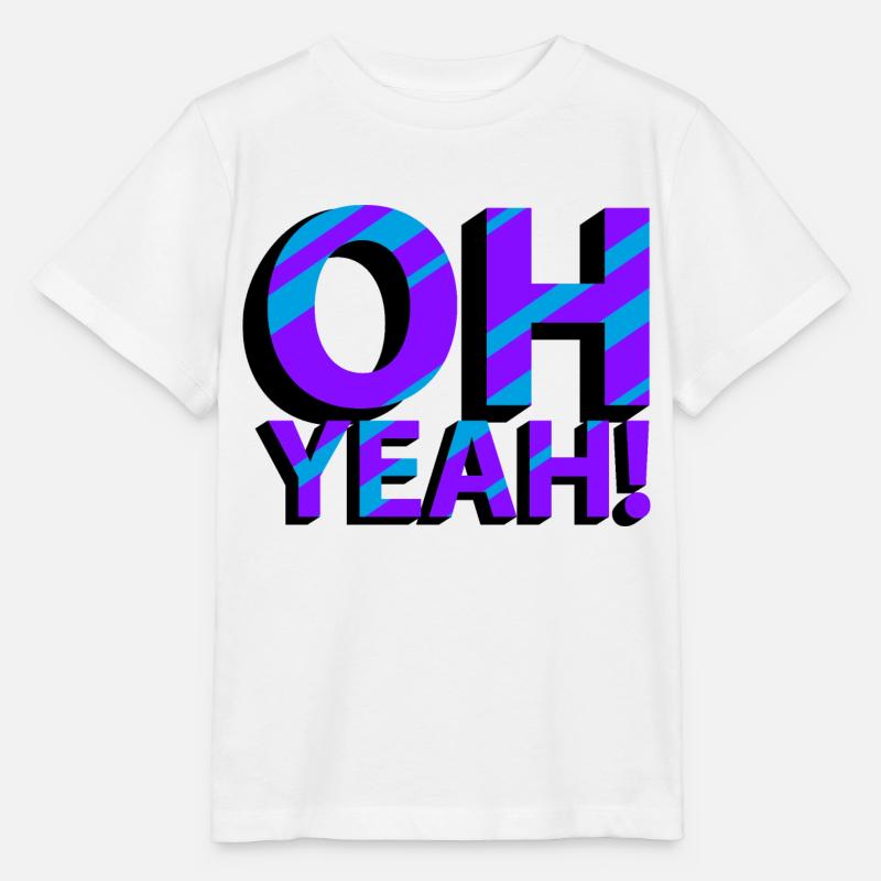 OH YEAH! - Stanley/Stella Kinder T-Shirt MINI CREATOR - Weiß
