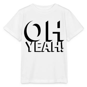 OH YEAH! - Stanley/Stella Kinder T-Shirt MINI CREATOR  - Weiß - Vorne - Maike (125cm)