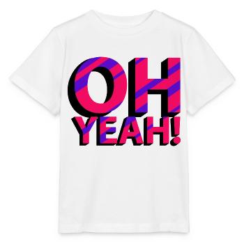 OH YEAH! - Stanley/Stella Kinder T-Shirt MINI CREATOR  - Weiß - Vorne - Maike (125cm)